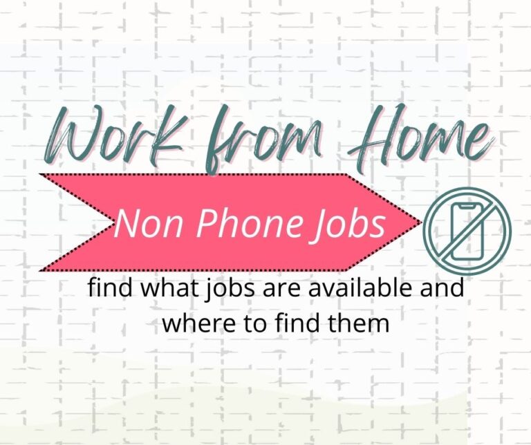 Fantastic Work from Home Non-Phone Jobs and Where to Find Them