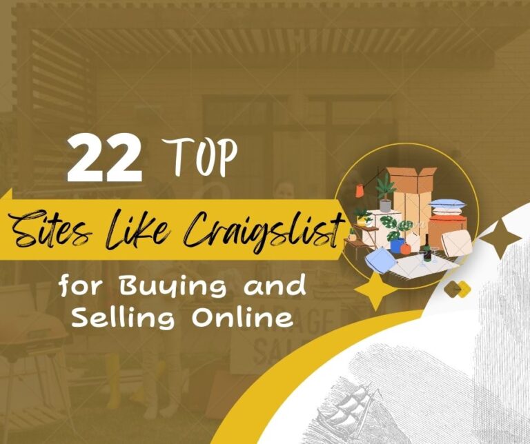 22 Top Sites Like Craigslist for Buying and Selling Online